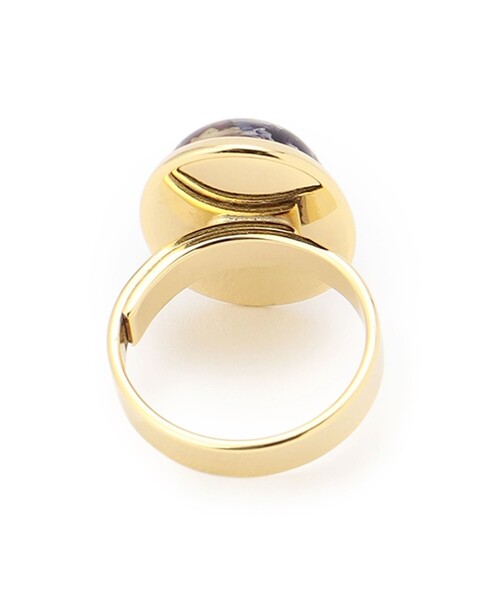 ANEVER（アンエバー）の「OVAL リング（リング・レディース・シルバー系/ゴールド系・F）」の4枚目の写真