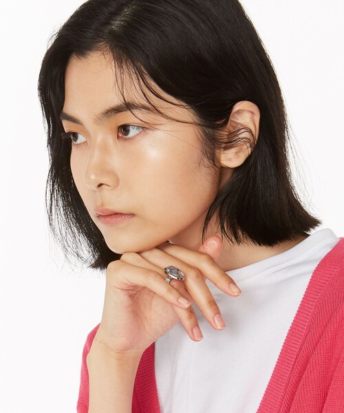 ANEVER（アンエバー）の「OVAL リング（リング・レディース・シルバー系/ゴールド系・F）」の5枚目の写真