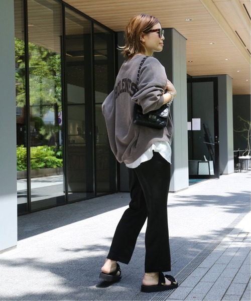 Deuxieme Classe(ドゥーズィエムクラス)の「*relaxing スウェット(スウェット・レディース・ベージュ/ホワイト/チャコールグレー・FREE)」の8枚目の写真