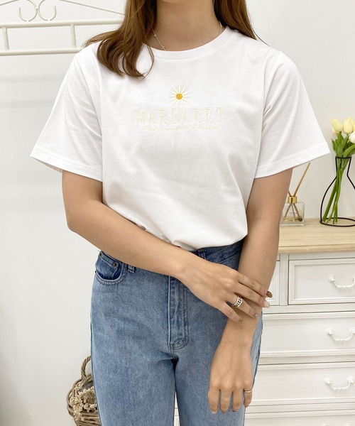 apres jour(アプレジュール)の「アソートTシャツ【ZOZOTOWN限定アイテム】(Tシャツ/カットソー・レディース・ホワイト系その他4/ホワイト系その他2/ブラック系その他/ライトブルー/ブラック/ピンク/ホワイト系その他/オフホワイト/ラベンダー/ピンク系その他/ホワイト系その他3・フリー/X-LARGE)」の13枚目の写真