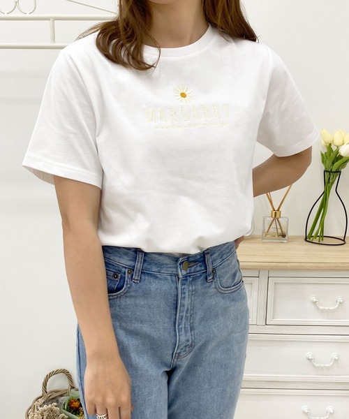 apres jour(アプレジュール)の「アソートTシャツ【ZOZOTOWN限定アイテム】(Tシャツ/カットソー・レディース・ホワイト系その他4/ホワイト系その他2/ブラック系その他/ライトブルー/ブラック/ピンク/ホワイト系その他/オフホワイト/ラベンダー/ピンク系その他/ホワイト系その他3・フリー/X-LARGE)」の15枚目の写真