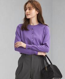 green label relaxing | 14G テンジク フェイクパール ボタン カーディガン -ウォッシャブル-(カーディガン/ボレロ)