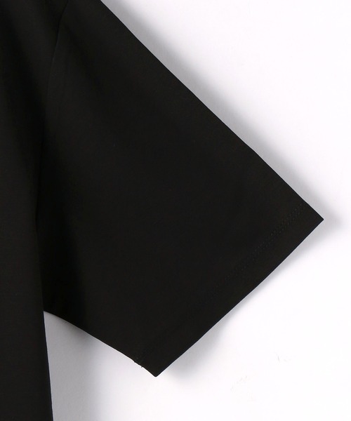 MONSIEUR NICOLE（ムッシュニコル）の「【canal deux luxe】スタンドカラーポロシャツ（ポロシャツ・メンズ・カーキ/ブラック/グレー・LARGE/MEDIUM/X-LARGE）」の4枚目の写真