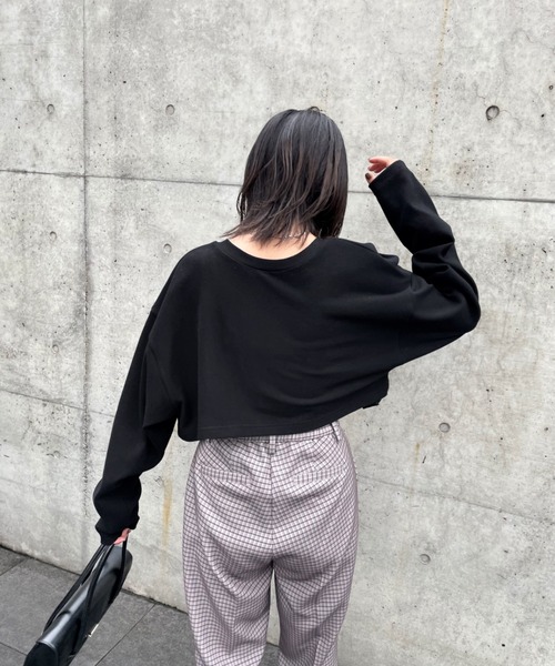 WHO'S WHO gallery(フーズフーギャラリー)の「21AWリングドットコンパクトカーデ(カーディガン/ボレロ・レディース・ブラック/ブラウン/グリーン/ボルドー・FREE)」の8枚目の写真