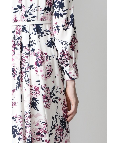 【美品】PINKY&DIANNE グラデーションフラワープリントワンピース PINKY&DIANNE（ピンキーアンドダイアン）の「◇グラデーション