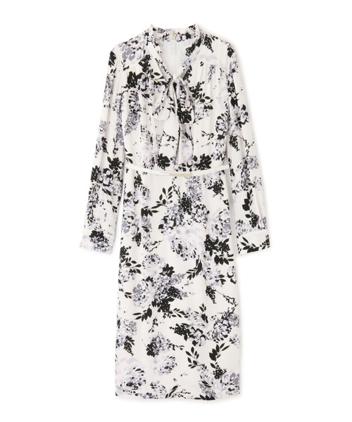 【美品】PINKY&DIANNE グラデーションフラワープリントワンピース PINKY&DIANNE（ピンキーアンドダイアン）の「◇グラデーション