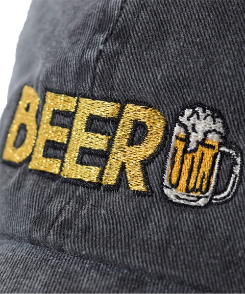ALDIES（アールディーズ）の「I Love Beer Cap / アイラブビアーキャップ（キャップ・メンズ・ブラック/ベージュ/オレンジ/ブルー/ピンク・FREE）」の15枚目の写真