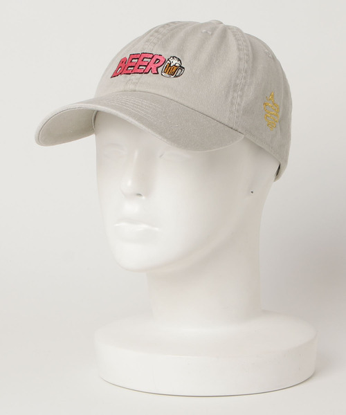 ALDIES（アールディーズ）の「I Love Beer Cap / アイラブビアーキャップ（キャップ・メンズ・ブラック/ベージュ/オレンジ/ブルー/ピンク・FREE）」の17枚目の写真