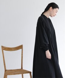 MJUKA. | 織姫炊きギャザーマキシワンピース(ワンピース)