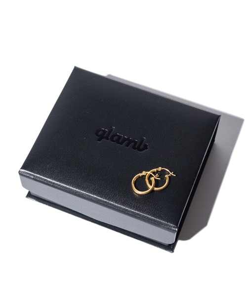 glamb（グラム）の「Hoop Pierce (14mm) / フープピアス (14mm)（ピアス（両耳用）・メンズ・ゴールド/シルバー・FREE）」の6枚目の写真