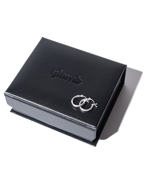 glamb（グラム）の「Hoop Pierce (14mm) / フープピアス (14mm)（ピアス（両耳用）・メンズ・ゴールド/シルバー・FREE）」の7枚目の写真