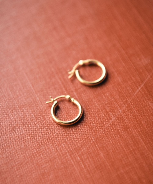 glamb（グラム）の「Hoop Pierce (14mm) / フープピアス (14mm)（ピアス（両耳用）・メンズ・ゴールド/シルバー・FREE）」の11枚目の写真