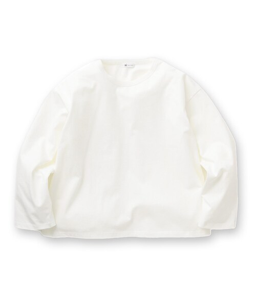 tk.TAKEO KIKUCHI(ティーケータケオキクチ)の「◆ストレートスリーブカットソー(Tシャツ/カットソー・メンズ・ブラック/ライトベージュ/オフホワイト・02/03)」の16枚目の写真