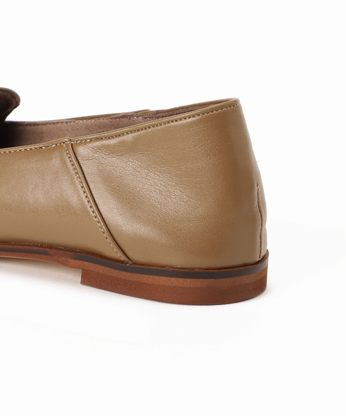 【美品】ルタロン　アツゾコモールド メリージェーン ローファー 茶 24.5 ル タロン LE TALON 《追加》アツゾコモールドローファー
