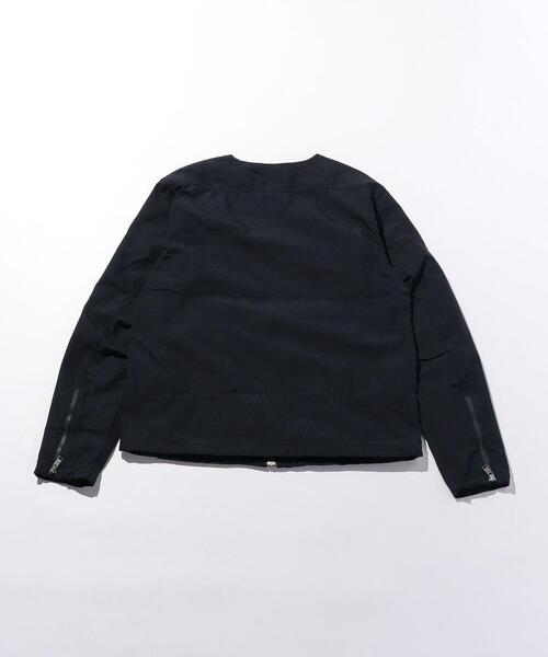 nonnative（ノンネイティブ）の「＜nonnative(ノンネイティブ)＞ RIDER BLSN □□（ライダースジャケット・メンズ・ネイビー・2/3/1）」の2枚目の写真