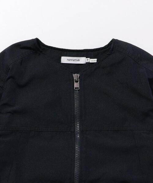 nonnative（ノンネイティブ）の「＜nonnative(ノンネイティブ)＞ RIDER BLSN □□（ライダースジャケット・メンズ・ネイビー・2/3/1）」の3枚目の写真