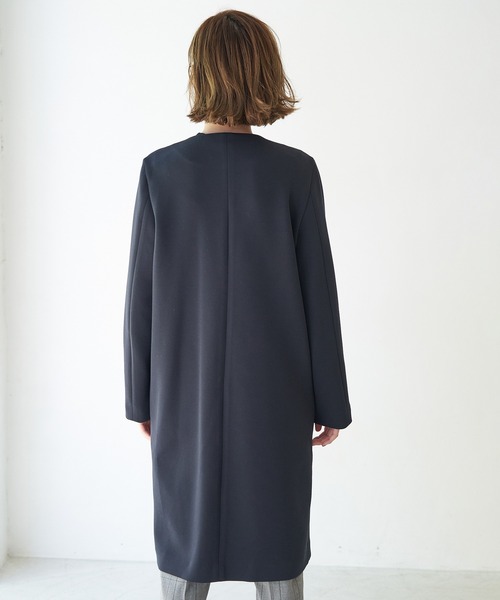 ROPE' PICNIC（ロペピクニック）の「ダンボールカラーレスコート（その他アウター・レディース・チャコールグレー/ベージュ/ネイビー・38/40）」の6枚目の写真