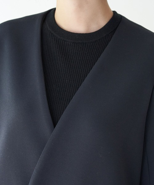 ROPE' PICNIC（ロペピクニック）の「ダンボールカラーレスコート（その他アウター・レディース・チャコールグレー/ベージュ/ネイビー・38/40）」の12枚目の写真