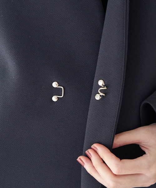 ROPE' PICNIC（ロペピクニック）の「ダンボールカラーレスコート（その他アウター・レディース・チャコールグレー/ベージュ/ネイビー・38/40）」の18枚目の写真