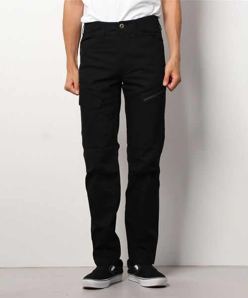 Hurley (ハーレー)の「M CANVAS TAPERED PANT / ハーレー コットンキャンバス テーパードカーゴパンツ(カーゴパンツ・メンズ・ブラック/ブラウン・32inch/30inch/28inch/34inch/36inch)」の2枚目の写真