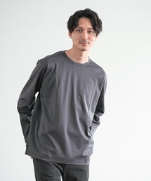 GLOBAL WORK | 抗菌クリーンT長袖/215347(Tシャツ/カットソー)