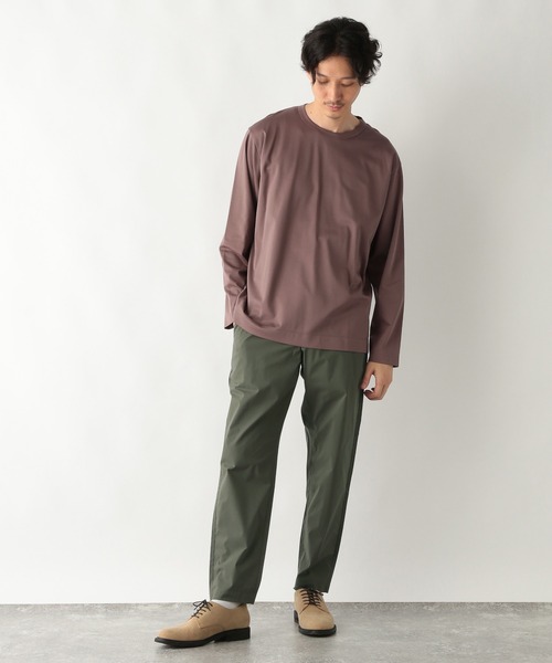 GLOBAL WORK（グローバルワーク）の「抗菌クリーンT長袖/215347（Tシャツ/カットソー・メンズ・ライトグレー/チャコールグレー/スカイブルー/ライトグリーン/ブラウン系その他6・LARGE/SMALL/MEDIUM/X-LARGE）」の9枚目の写真