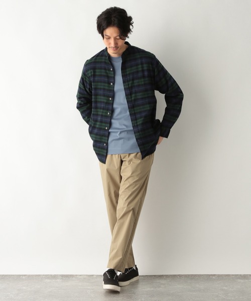 GLOBAL WORK（グローバルワーク）の「抗菌クリーンT長袖/215347（Tシャツ/カットソー・メンズ・ライトグレー/チャコールグレー/スカイブルー/ライトグリーン/ブラウン系その他6・LARGE/SMALL/MEDIUM/X-LARGE）」の11枚目の写真