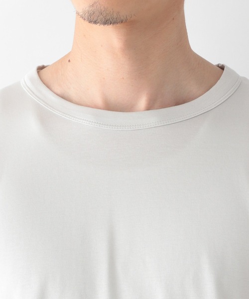 GLOBAL WORK（グローバルワーク）の「抗菌クリーンT長袖/215347（Tシャツ/カットソー・メンズ・ライトグレー/チャコールグレー/スカイブルー/ライトグリーン/ブラウン系その他6・LARGE/SMALL/MEDIUM/X-LARGE）」の15枚目の写真