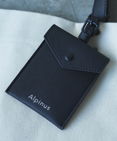 Alpinus(アルピナス)の「Alpinus - ポシェット付き レザーコンビトートバック(トートバッグ・メンズ・ネイビー/ホワイト・FREE)」の20枚目の写真