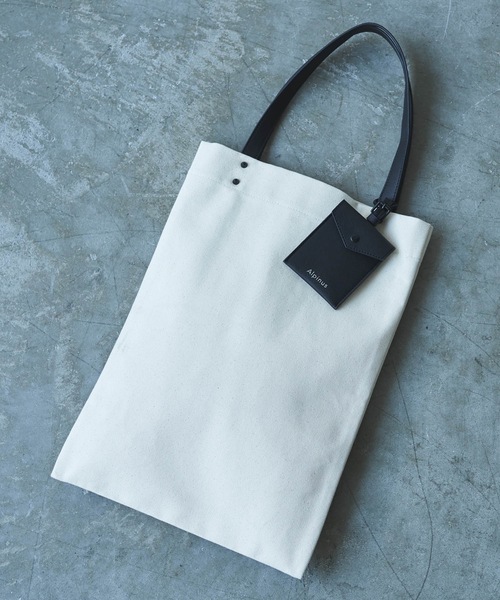 Alpinus(アルピナス)の「Alpinus - ポシェット付き レザーコンビトートバック(トートバッグ・メンズ・ネイビー/ホワイト・FREE)」の22枚目の写真