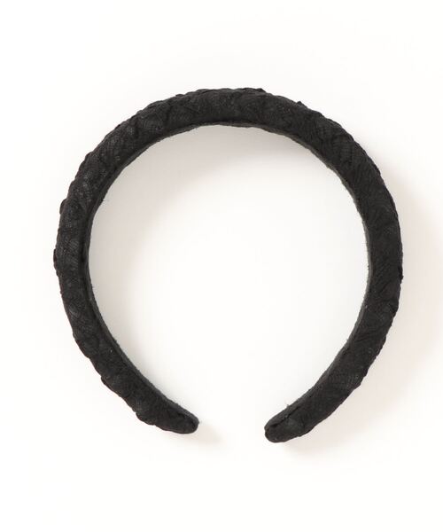 MAJESTIC LEGON（マジェスティックレゴン）の「ふわふわカチューシャ（カチューシャ・レディース・ベージュ/ブラック/アイボリー・FREE）」の3枚目の写真