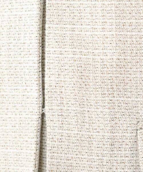 SHOO・LA・RUE（シューラルー）の「◆【S-3L】クラッシーツイードノーカラージャケット（ノーカラージャケット・レディース・ベージュ系その他4/ネイビー系7・01/02/03/04/05）」の8枚目の写真