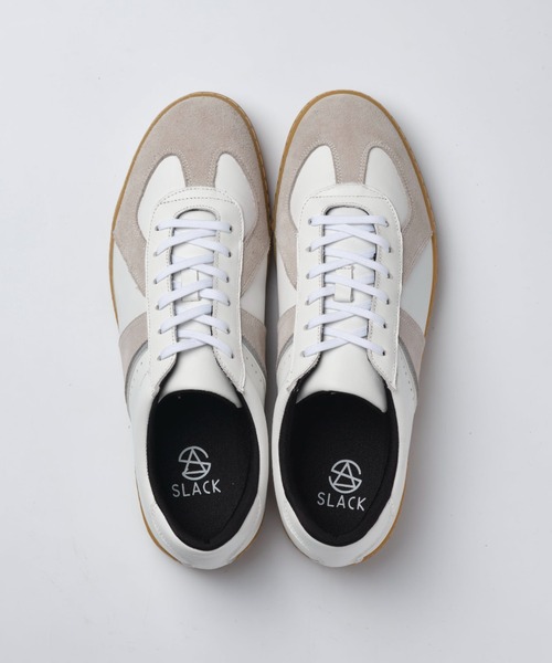 SLACK FOOTWEAR(スラックフットウェア)の「VOLF/ヴォルフ(スニーカー・メンズ・ホワイト/ブラック・26.0cm/26.5cm/27.0cm/27.5cm/28.5cm/28.0cm)」の6枚目の写真