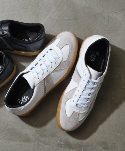 SLACK FOOTWEAR(スラックフットウェア)の「VOLF/ヴォルフ(スニーカー・メンズ・ホワイト/ブラック・26.0cm/26.5cm/27.0cm/27.5cm/28.5cm/28.0cm)」の14枚目の写真