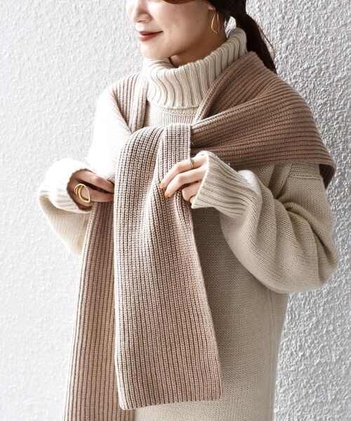 SHIPS（シップス）の「〈手洗い可能〉2WAYセーラーカラーマフラー