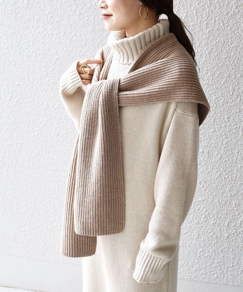 SHIPS（シップス）の「〈手洗い可能〉2WAYセーラーカラーマフラー