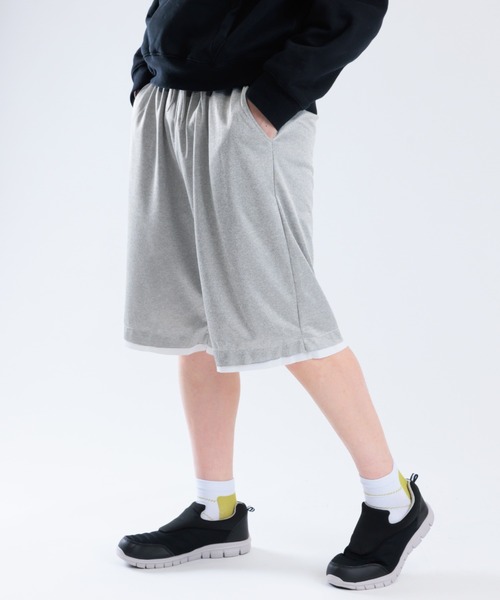 CHEATFULLDAYS（チートフルデイズ）の「レイヤードハーフパンツ