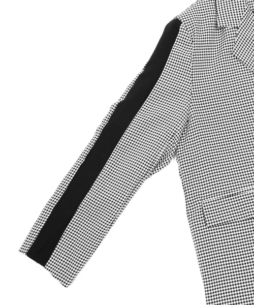 Figments（フィグメンツ）の「サイドラインジャケット（テーラードジャケット・レディース・ブラック・FREE）」の5枚目の写真