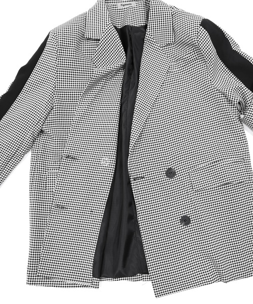 Figments（フィグメンツ）の「サイドラインジャケット（テーラードジャケット・レディース・ブラック・FREE）」の8枚目の写真