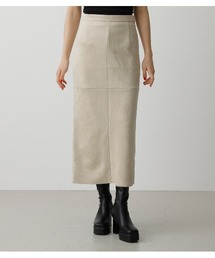 AZUL by moussy | FAUX SUEDE SLIT SKIRT/フェイクスエードスリットスカート(スカート)