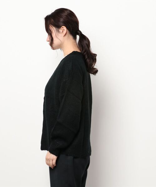Dita(ディータ)の「モヘアタッチニットカーディガン(カーディガン/ボレロ・レディース・ブラック/ベージュ/グレー・M/L)」の16枚目の写真