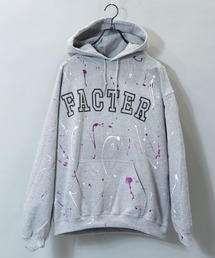 JE-ハンドペイントロゴプルパーカー