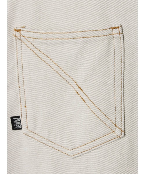 PAMEO POSE（パメオポーズ）の「Nikka Pokka DenimⅡ（デニムパンツ・レディース・ホワイト/ブラック/レッド・S/M）」の20枚目の写真