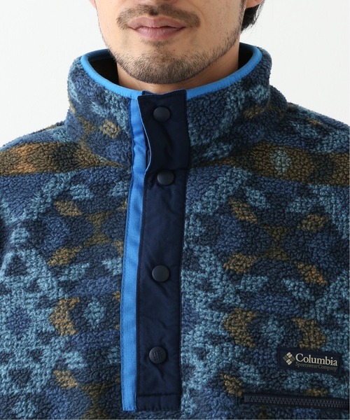 Columbia(コロンビア)の「【Columbia/コロンビア】HELVETIA ハーフスナップ フリース(ブルゾン・メンズ・ブラック/ベージュ/カーキ/ライトグリーン/ナチュラル/コバルトブルー・MEDIUM/LARGE)」の11枚目の写真