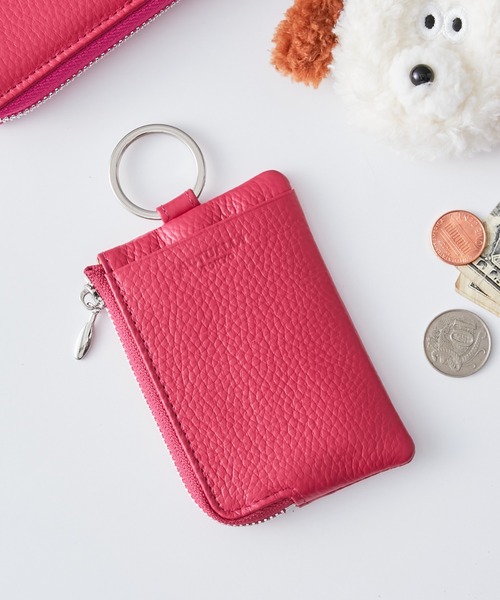 BIRTHDAY BAR(バースデイバー)の「本革 パス&キーケース(パスケース・レディース・シルバー/ゴールド/ブラック/サックスブルー/ピンク/モカ/レモンイエロー/ベージュ/ラベンダー/グリーン/キャメル/ブラック系その他/フューシャピンク/イエロー/ブルー/ゼブラ/アニマル/マルチ/その他1/その他2/ターコイズブルー/タン/ダークブルー/ライトグリーン/ライトパープル/イエロー系/ブルー系その他/ライトブルー・フリー)」の21枚目の写真