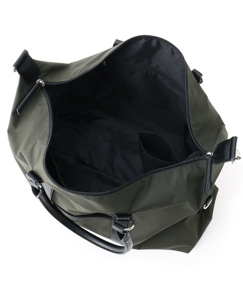 BASECONTROL（ベースコントロール）の「◆レザータッチｘ撥水生地 軽量 2WAYボストンバッグ（ボストンバッグ・メンズ・カーキ/ネイビー/ブラック・99）」の7枚目の写真