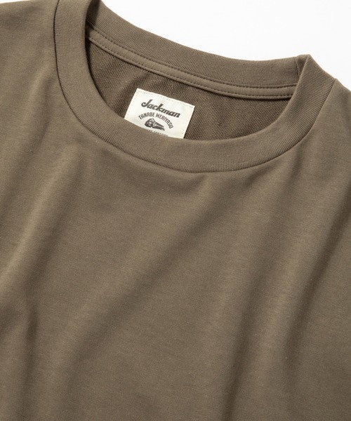 Jackman(ジャックマン)の「Pima Drop Crew(Tシャツ/カットソー・メンズ・ブラック/カーキ・SMALL/MEDIUM/LARGE)」の6枚目の写真