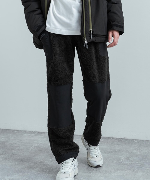KRIFF MAYER(クリフメイヤー)の「KRIFF MAYER クリフメイヤー 2way 防風ストレッチボアフリース切り替えパンツ(その他パンツ・メンズ・ブラック/キャメル/アイボリー/オリーブ・L/XL/M)」の9枚目の写真