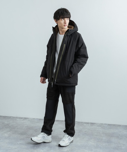 KRIFF MAYER(クリフメイヤー)の「KRIFF MAYER クリフメイヤー 2way 防風ストレッチボアフリース切り替えパンツ(その他パンツ・メンズ・ブラック/キャメル/アイボリー/オリーブ・L/XL/M)」の10枚目の写真
