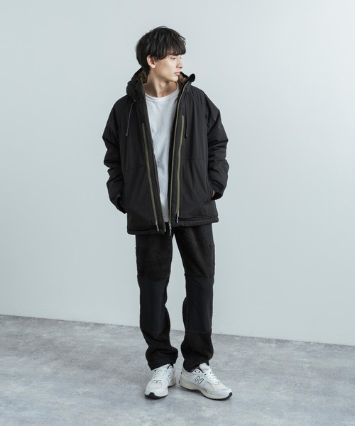 KRIFF MAYER(クリフメイヤー)の「KRIFF MAYER クリフメイヤー 2way 防風ストレッチボアフリース切り替えパンツ(その他パンツ・メンズ・ブラック/キャメル/アイボリー/オリーブ・L/XL/M)」の11枚目の写真